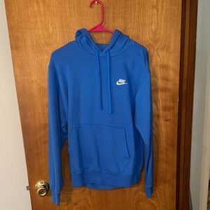 Nike Men's Hoodie in Vibrant Blue